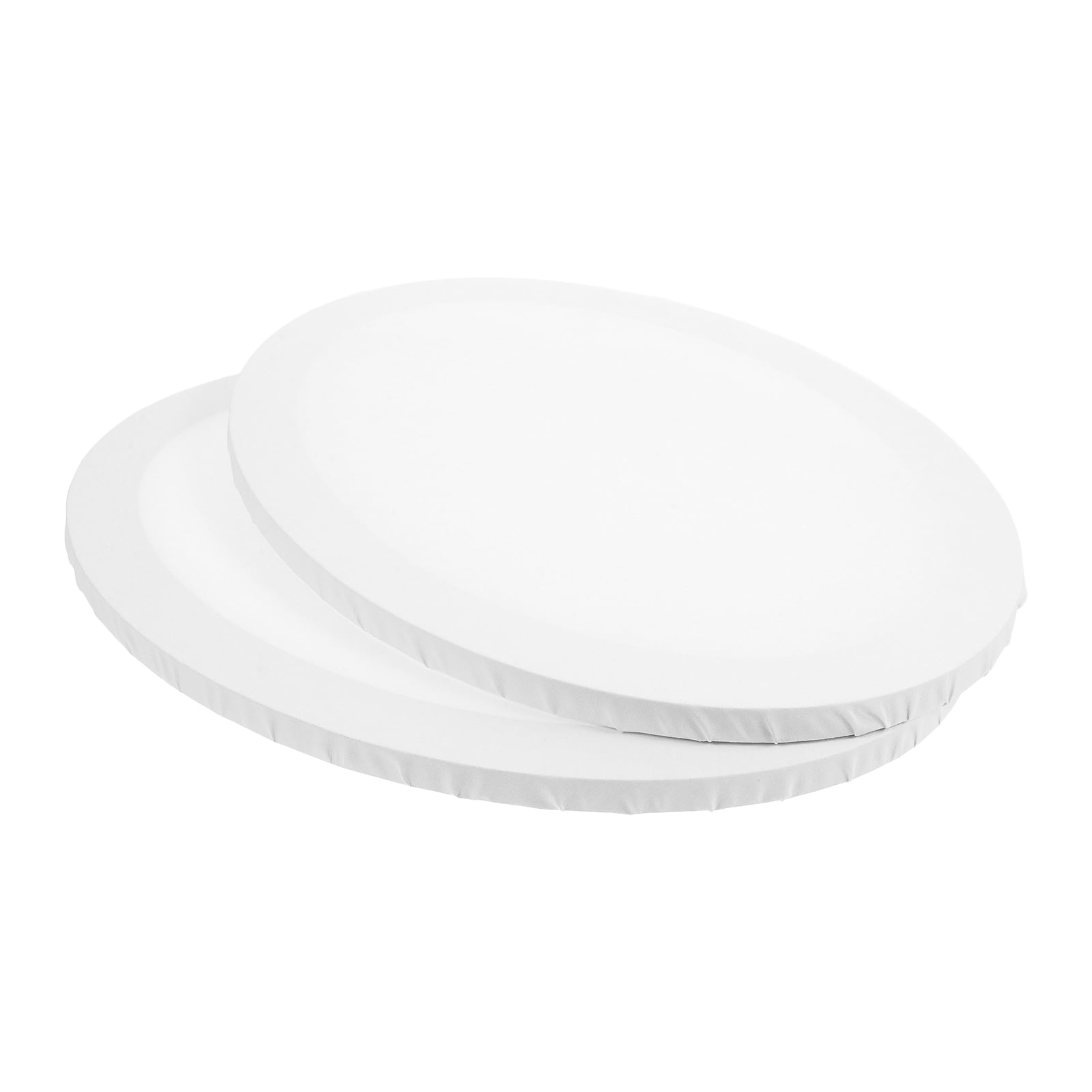 MLINS  2 PCS Oval Canvases for Painting Oil Frame Creative Drawing Board Child