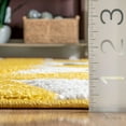 thumbnail image 3 of nuLOOM Ansley Moroccan Lattice Tassel Grey 2' 6" x 8' Modern Runner Rug, 3 of 4