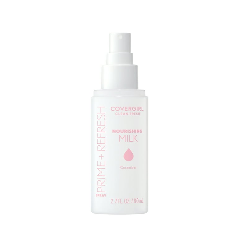 COVERGIRL Clean Fresh Prime+Refresh Serum Spray, 2.7 fl oz photo 1