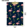 thumbnail image 3 of Coolnut Flamingo Clipboard, Acrylic Standard A4 Letter Size Clip Board with Low Profile Clip for Office, Classroom, Doctor, Nurse and Teacher Gifts, 3 of 7