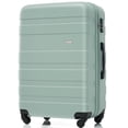 thumbnail image 3 of Luggage Set of 3, Hardside Carry on Suitcase Sets with Spinner Wheels & TSA lock, Portable Lightweight ABS Luggages for Travel, Business,  20'' 24'' 28'', 3 of 8
