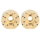 thumbnail image 1 of Bloques de peso de equilibrio de contrapeso de cubo de rueda de latón RC aptos para Traxxas TRX-4, 1 of 8
