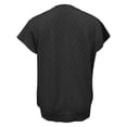 thumbnail image 6 of Bainana Womens Shirts Solid Color Short Sleeve V Neck Top Stylish Comfort Fit Women'S School Work Summer T-Shirts Black Size Xl, 6 of 6