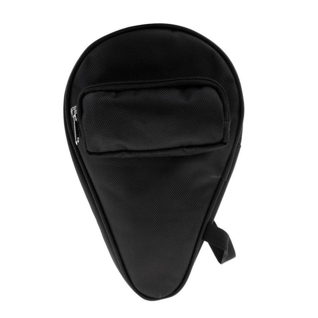 Baohd Table Tennis Racket for Ping Pong Paddle Bag Cover Ball Storage Pouch Green Black