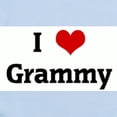 thumbnail image 2 of CafePress - I Love Grammy Infant Bodysuit - Baby Light Bodysuit, Size Newborn - 24 Months, 2 of 4
