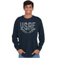 thumbnail image 5 of US Air Force Vintage Banner Logo Long Sleeve TShirt Men Women Brisco Brands S, 5 of 6