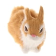 thumbnail image 2 of 1 pieza de peluche simulado lindo conejo modelo de juguete para Gloria Conejito de conejo animal simulado, 2 of 8