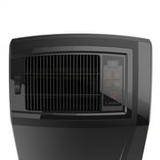 Open Box Lasko CC24925 1500W Cyclonic Ceramic Console Electric Space Heater with Timer Black