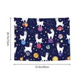 thumbnail image 6 of Goofa Lama in Space Pattern Wall Tapestry for Bedroom ,29x37 Inch Tapestry Wall Hanging Bedspread Tapestry Boho Tapestry, 6 of 8
