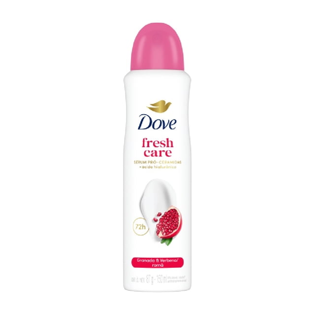 Antitranspirante Dove go fresh en aerosol para dama 150 ml
