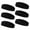 Black, variant on Toptie 6 Pieces Sweat Headbands Sport Cotton Terry Cloth Headbands-Red/White/Blue