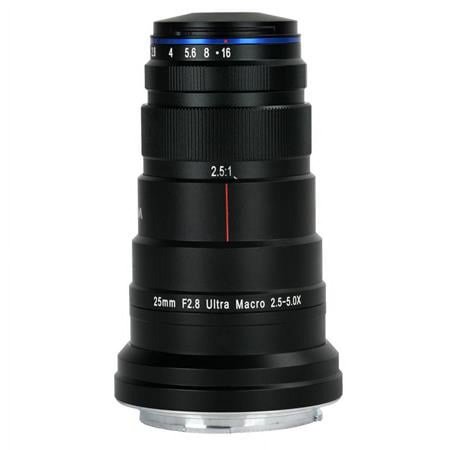 UPC: 6940486701265 | Venus Optics Laowa 25mm f/2.8 2.5-5X Ultra Macro Lens for Canon RF