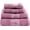 Orchid, variant on Set of 4 Luxury Super Soft Towels – Premium Viscose Derived from Bamboo & Turkish Cotton for The Ultimate Bath Experience