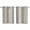 Beige, variant on Boho Stripes Kitchen Curtains Small Short 39 Inch Length, Beige Geometric Modern Flower Stripe Grommet Top Bedroom Living Room Curtains, Light Filtering Cafe Curtain Drapes 2 Panels Set 55''x39''