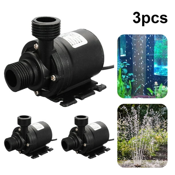 Bomba Sumergible DC 12V/24V Eyectora 5.5 para Fuente Jardín(24v)