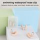 thumbnail image 5 of 4 Pack Nose Clips Swimming Waterproof Nose Pins Swimming Nose Guard Silicone Nose Clips Water Sports Pool Accessories, 5 of 5