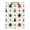 Silver, variant on Christmas Trees Stars Dots Lines Acrylic Clipboard Drawing Board with Hook Writing Pad File Storage A4 Size Silver 12.5" x 9"