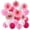 Pink, variant on LAILLSH 2026 New Arrival Copier Hanging Paper Fans Flower Ball Tissue Paper Flower and Honeycomb Balls