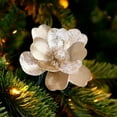 thumbnail image 5 of christmas decorations Diy Christmas decorative artificial flowers Christmas Flannel 5.9 Christmas Flowers Christmas Tree Decoration Flower arrangement, 5 of 6