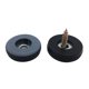 thumbnail image 3 of 20Pc muebles Glider Pad clavos clavos en tornillo en deslizador deslizante para Tornillo redondo de 25 mm Sunnimix deslizamientos de piernas, 3 of 3