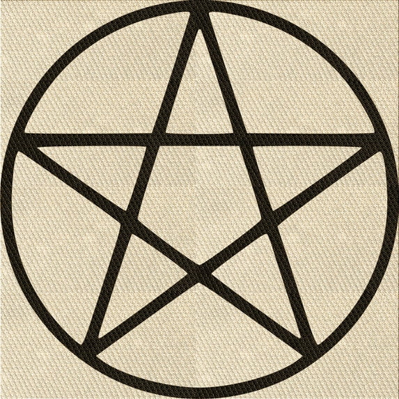 Ahgly Company Machine Washable Indoor Square Transitional Wheat Beige Area Rugs, 8' Square