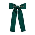 thumbnail image 2 of Jacob Alexander Men's Kentucky Colonel Bow Tie Pre-Tied Clip-On - Forest Green, 2 of 4