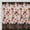 Dark Peach, variant on oneOone Organic Cotton Poplin Twill Fabric Artistic Flower Panel Print Sewing Fabric BTY 42 Inch Wide
