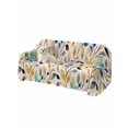 thumbnail image 2 of Colorful Eucalyptus Leaves Couch Cover, Watercolor Botanical Modern Art Sofa Cover Blanket for 3 Cushion Couch, Sectional Sofa Slipcover Furniture Protector for Living Room Bedroom 71''x134'', 2 of 9