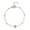 B, variant on Fashion Anklets for Women Foot Bracelets for Women Beach Ankle Love Feet Jewelry for Women,Rhinestone Small