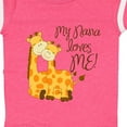 thumbnail image 4 of Inktastic My Nana Loves Me Boys or Girls Baby Bodysuit, 4 of 5