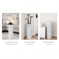 thumbnail image 5 of Concepts 8x20 inch Heavy Duty Metal Umbrella Stand - White Floral Lace, 5 of 5