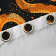 thumbnail image 4 of Castle Fairy Abstract Snake Black Out Curtains,Starry Sky Curtains Pack of 2 (42x63 Each), 4 of 6