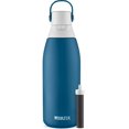 thumbnail image 1 of Botella de agua Brita Marina 946 ml de acero inoxidable filtrada, 1 of 8