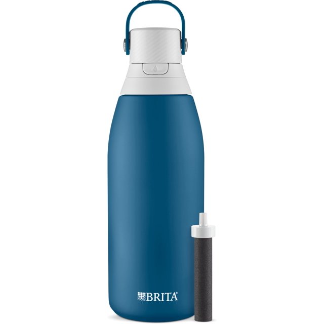 Botella de agua Brita Marina 946 ml de acero inoxidable filtrada