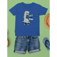thumbnail image 3 of Cool Fast And Dino Skate Art T-Shirt Juniors -Image by Shutterstock,  x-Large, 3 of 4