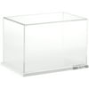 Plymor Clear Acrylic Display Case with Clear Base, 9" W x 6" D x 6" H
