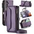 thumbnail image 1 of for Samsung Galaxy A14 Wallet Case with RFID Protection, Card Slots, Kickstand, Detachable Strap – Shockproof PU Leather Flip Crossbody Phone Cover Galaxy A14, 1 of 9