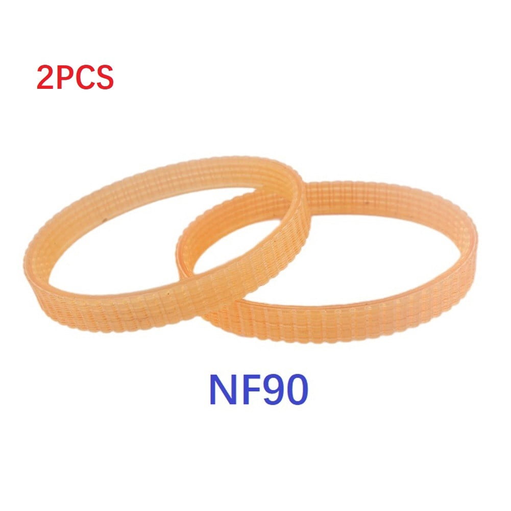 2 Pcs Electric Planer Drive Belt 255Mm 12Mm Width Replacement Parts Durable For Nf90 Power Tools Electrical Planer Accessories