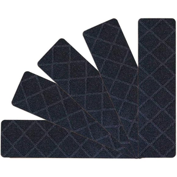 NICEGOU Stair Carpet Treads Self Adhesive Non slip Treads For Wooden Steps