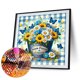 thumbnail image 5 of Pintura de diamante 5D DIY, kit de flores con taladro redondo completo, decoración del hogar, arte artesanal, 30x30cm, 5 of 9