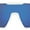 White, variant on Panama Jack x Foster Grant Blue Wrap-Around Unisex Sunglasses