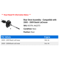 thumbnail image 2 of Rear Strut Assembly - Compatible with 2005 - 2009 Buick LaCrosse 2006 2007 2008, 2 of 2