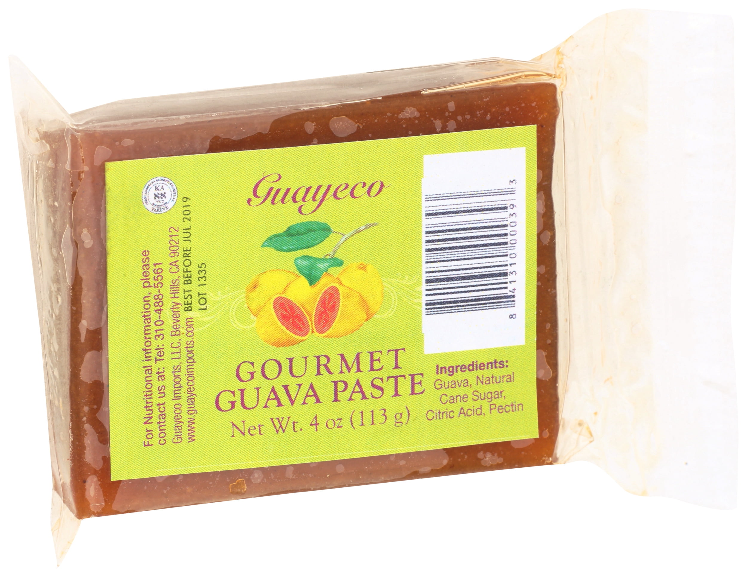 Pack of 24, Guayeco Gourmet Guava Paste, 4 oz