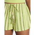 thumbnail image 4 of No Boundaries Cotton Pull On Shorts, 2" Inseam, Women's XXS-XXL, 4 of 5