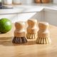 thumbnail image 1 of 3 Pack BambooHandle Sisal DishScrub Brushes Natural Fiber Non Scratch Kitchen Pot Pan Cleaning Tools, 1 of 8