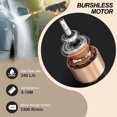 thumbnail image 2 of 24V Battery-Powered Washer Kit Cordless Power Pressure Washer with Copper Motor, 2 Rechargeable Batteries, Foam Cannon for Car Washing, Outdoor Cleaning, Patio, 2 of 8
