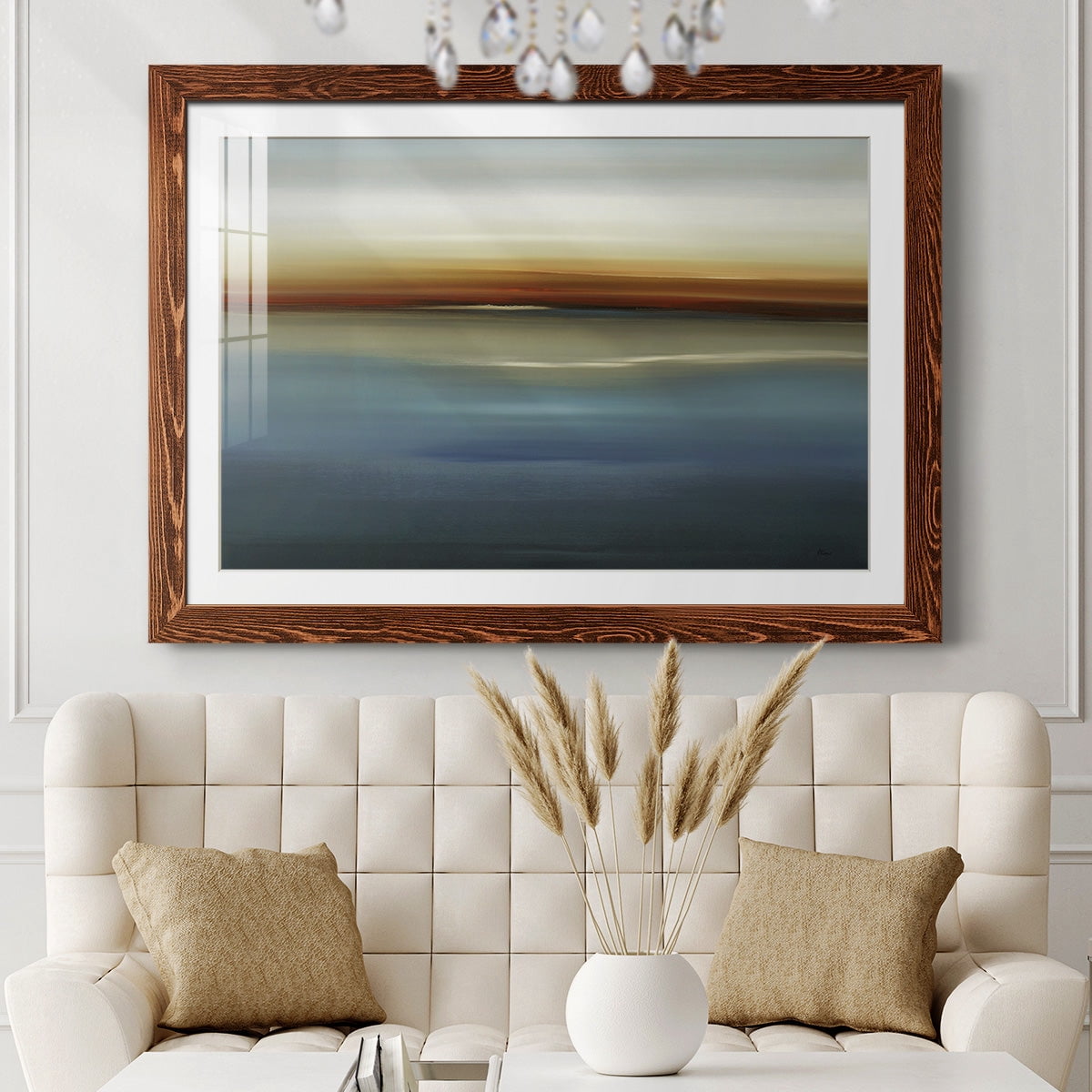 Beside the Blue II-Premium Framed Print - Ready to Hang