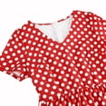 thumbnail image 2 of Youyipin womens dresses Women's Floral Midi Dress Flutter Sleeve Smocked A Line Long Flowy Casual Boho Party Going Out Maxi dresses for women, 2 of 9
