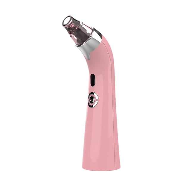 Minnieouse Extractor de vacío de espinillas recargable por USB eléctrico, herramienta de eliminación de acné facial, suministros personales Cuerpo del baño Rosa