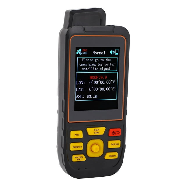 Metro De La Tierra De GPS, Equipo De La Topografía De La Tierra De GPS Mano Del Aviso De Voz De La Pantalla De 2,8 Pulgadas Para El Bosque